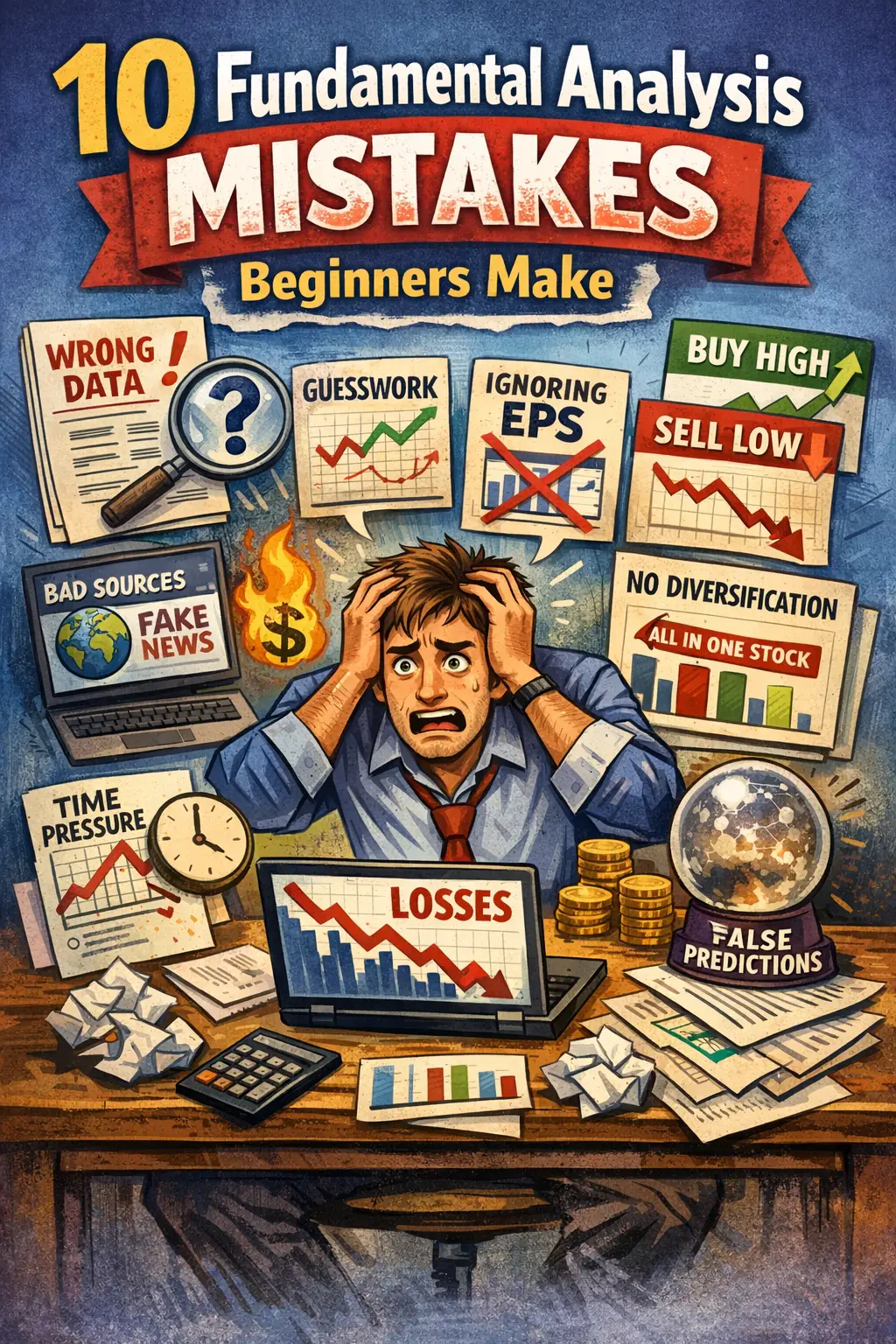10 Fundamental Analysis Mistakes Beginners Make