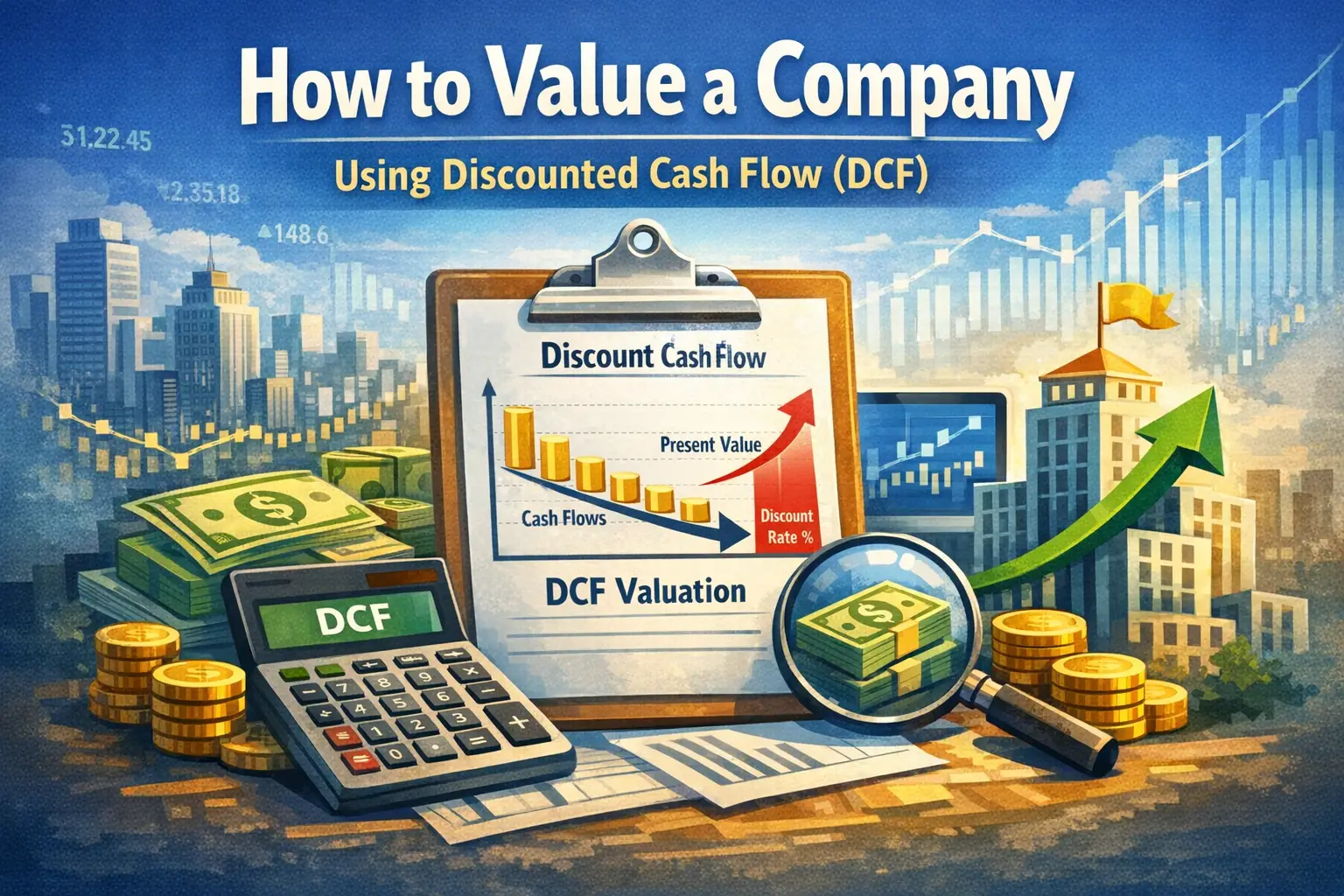 How to Value a Company Using Discounted Cash Flow (DCF)