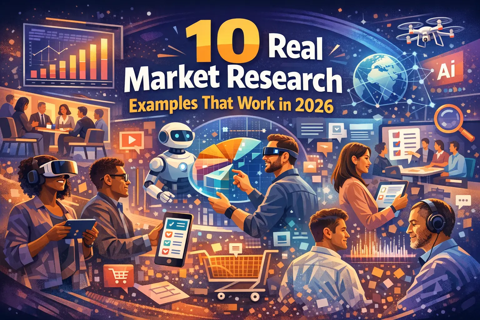 10 Real Market Research Examples That Work in 2026