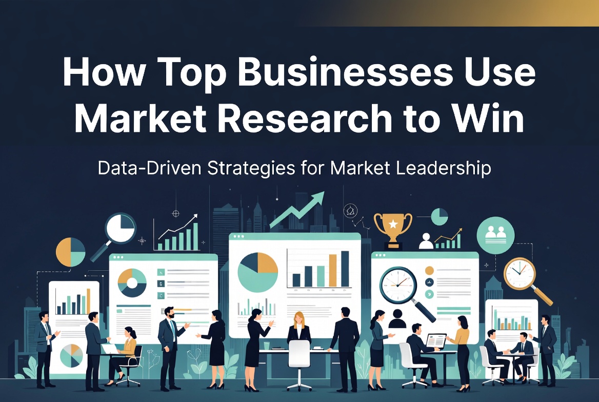 How Top Businesses Use Market Research to Win