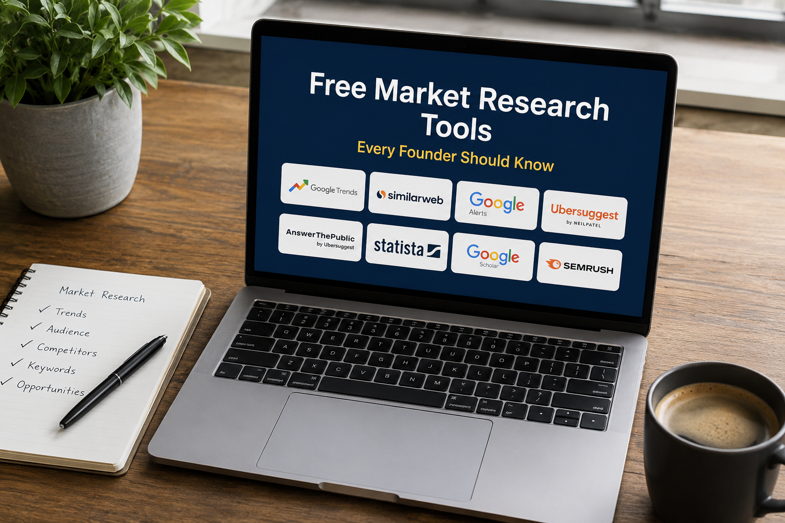 Free Market Research Tools Every Founder Should Know