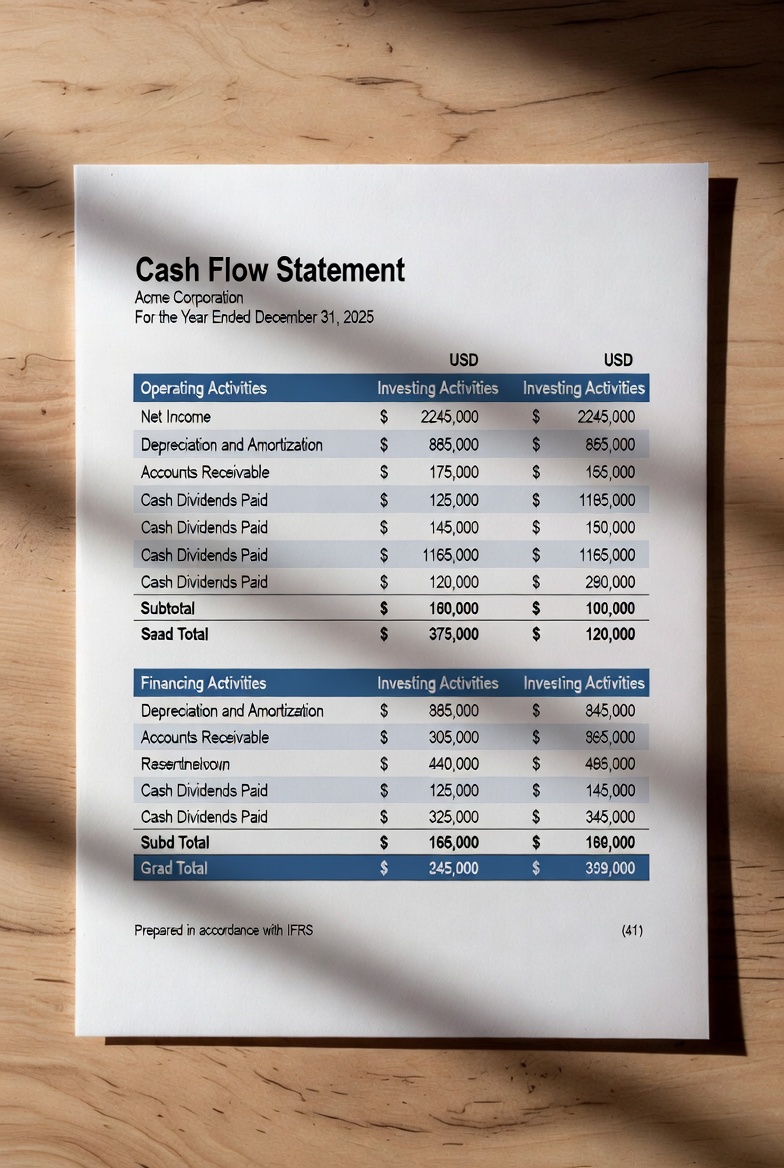 Cash Flow Statement for Small Businesses