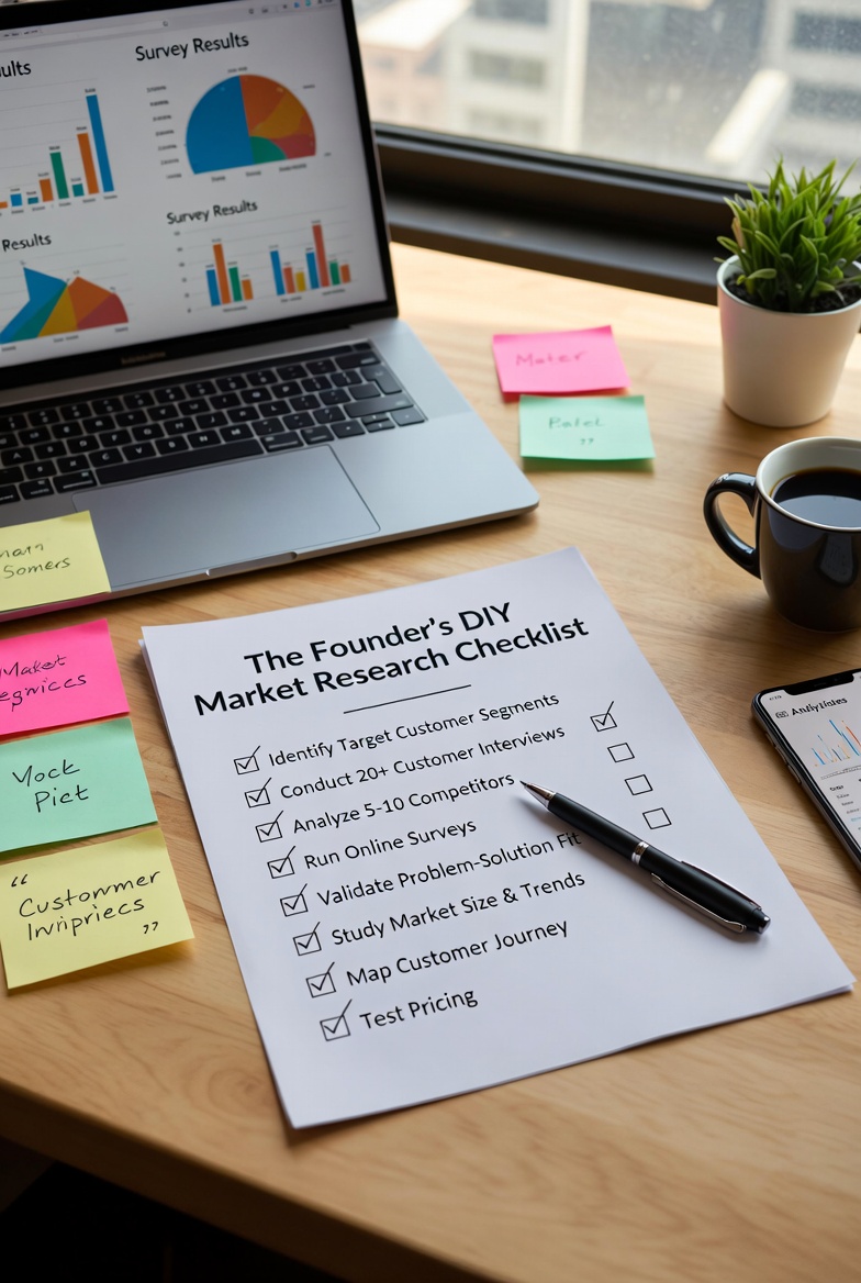 The Founder’s DIY Market Research Checklist