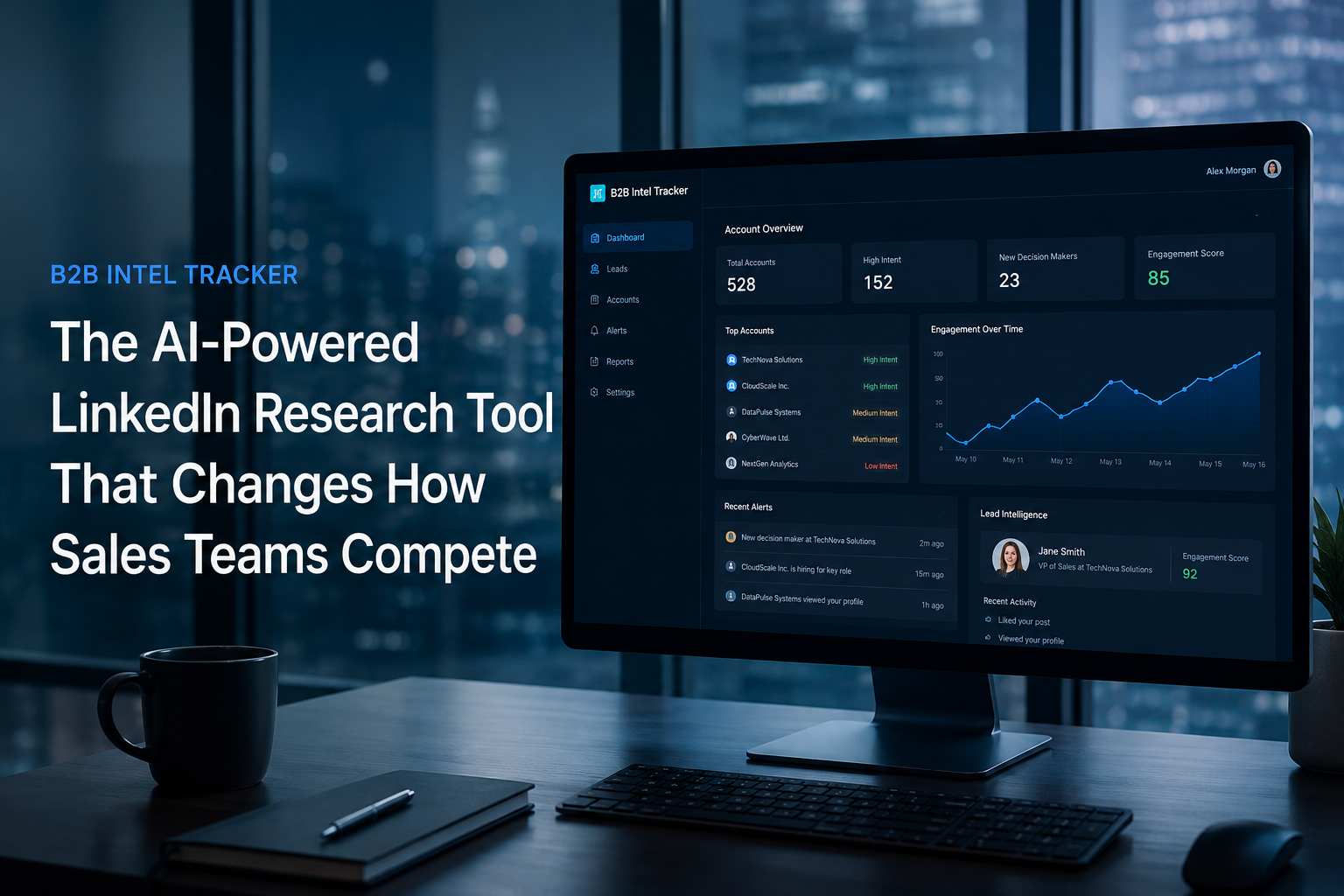 B2B Intel Tracker: The AI-Powered LinkedIn Research Tool That Changes How Sales Teams Compete