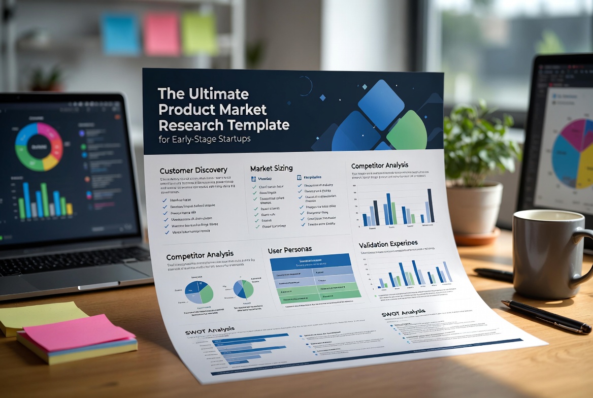 The Ultimate Product Market Research Template for Early-Stage Startups